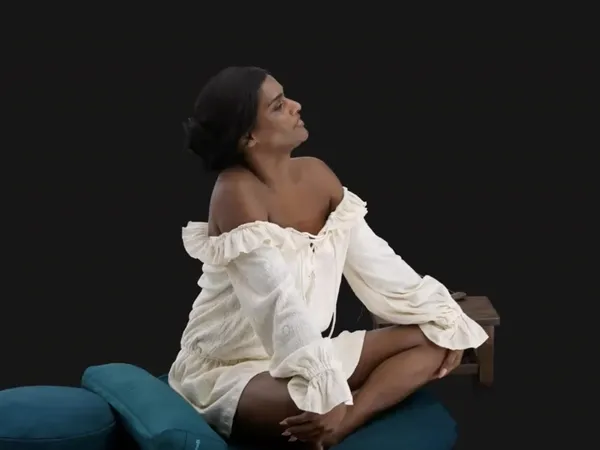 Suraya's Full Lotus, holographic VR porn by Braindance